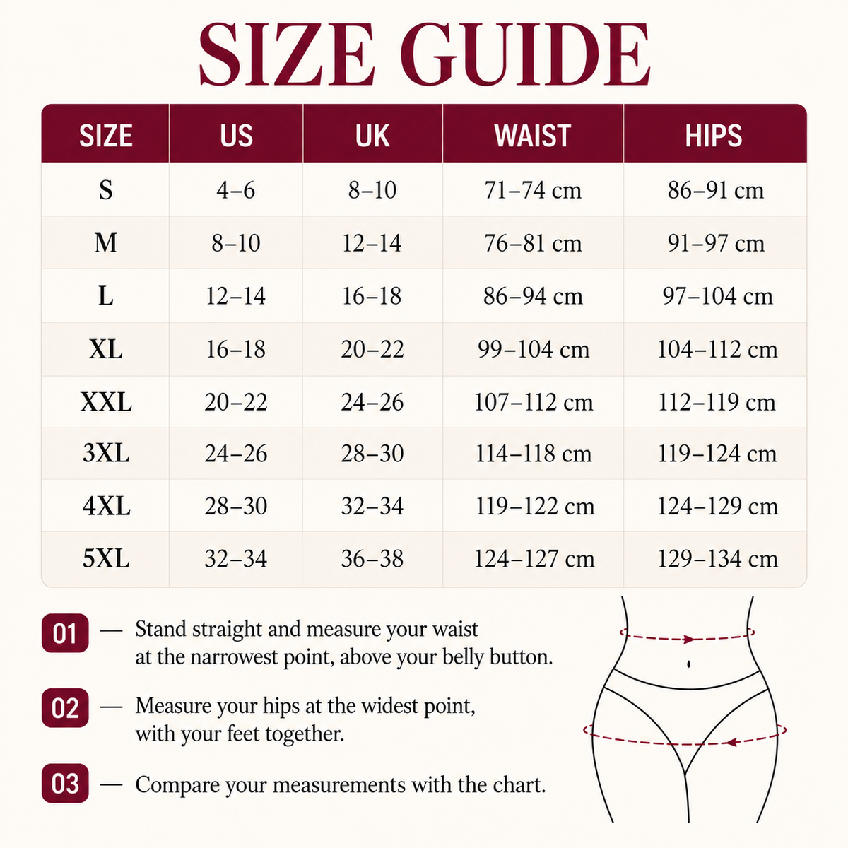 Plus-Size High-Waist Cross Tummy Control Panties