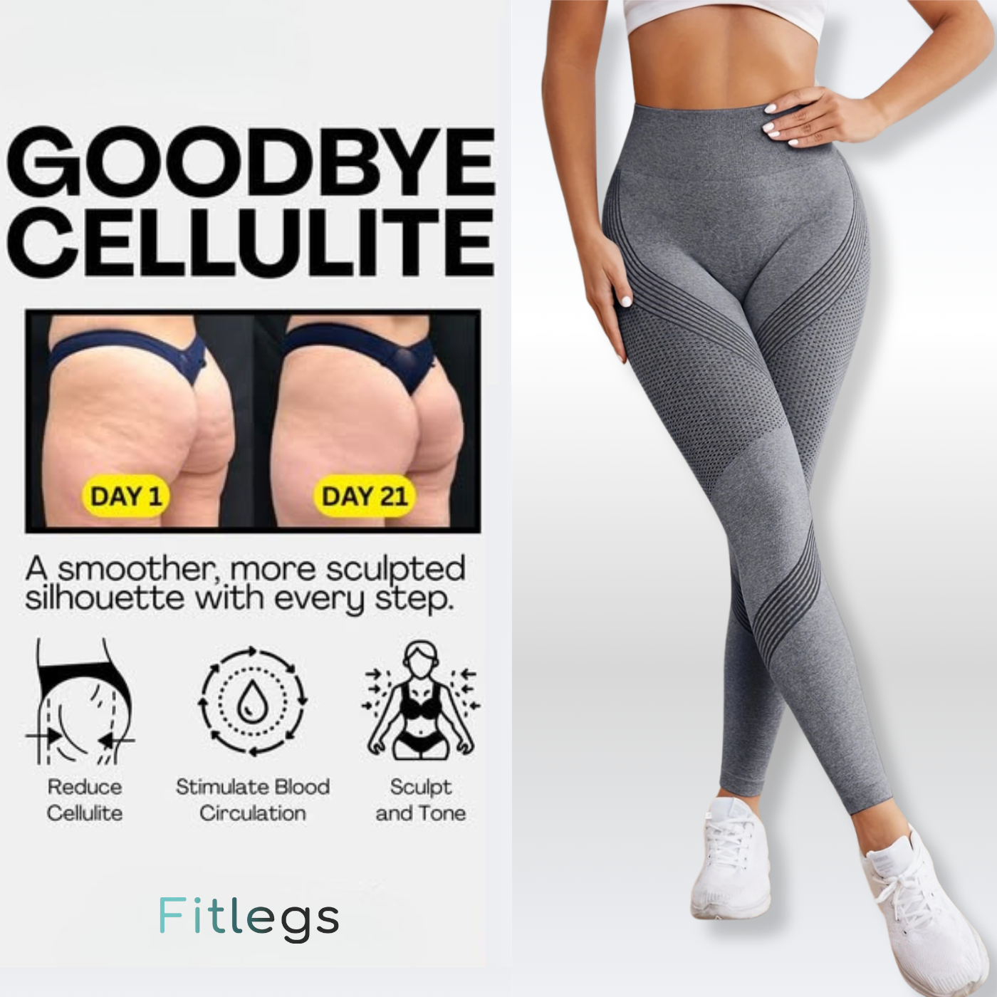 Fitava 3D Anti-Cellulite Leggings